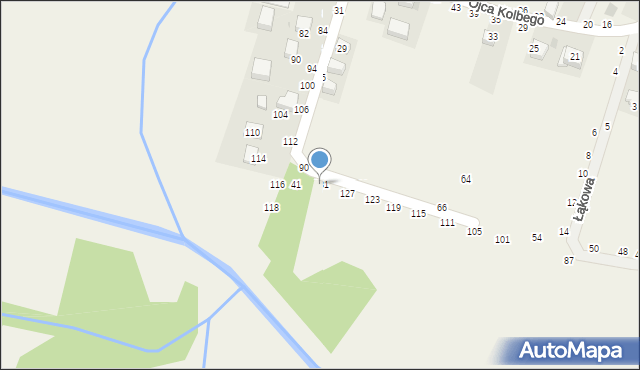 Rudawa, Podłonie, 131, mapa Rudawa