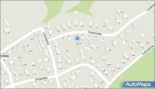 Rumia, Podmokła, 23, mapa Rumia