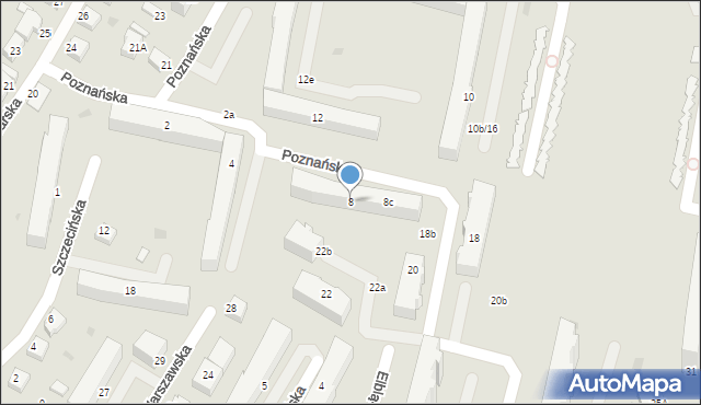 Rumia, Poznańska, 8, mapa Rumia