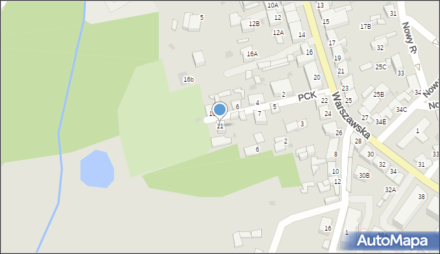 Rypin, Polskiego Czerwonego Krzyża, 11, mapa Rypin