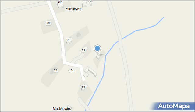 Rzepiska, Potok Grocholów, 32, mapa Rzepiska