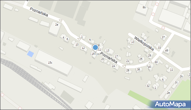 Rzeszów, Poznańska, 18, mapa Rzeszów