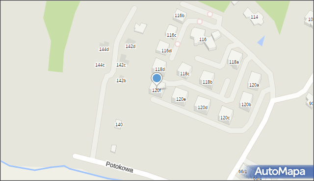 Rzeszów, Potokowa, 120f, mapa Rzeszów