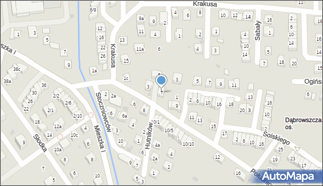 Rzeszów, Południowa, 7, mapa Rzeszów