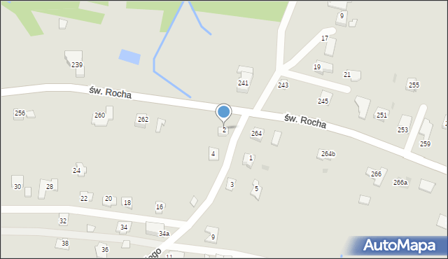 Rzeszów, Podgórskiego Adama, ks., 2, mapa Rzeszów