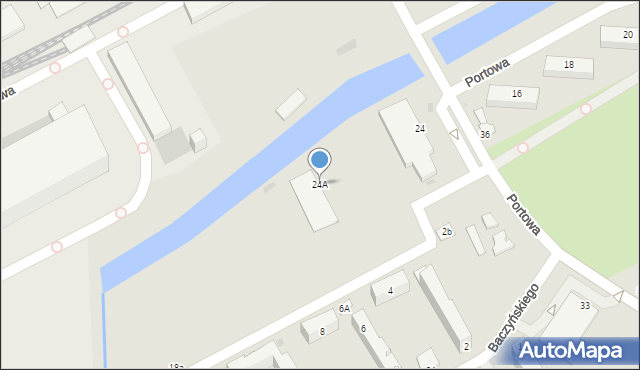 Sandomierz, Portowa, 24A, mapa Sandomierza