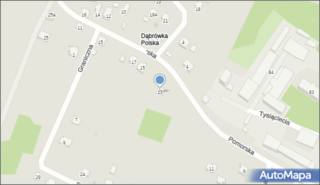 Sanok, Pomorska, 13, mapa Sanok