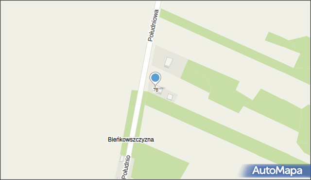 Sędziejowice, Południowa, 7B, mapa Sędziejowice