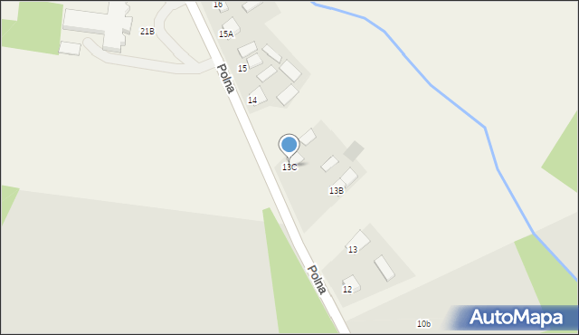 Sędziszów, Polna, 13C, mapa Sędziszów