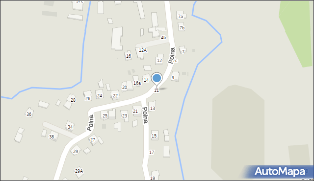 Sędziszów Małopolski, Polna, 11, mapa Sędziszów Małopolski