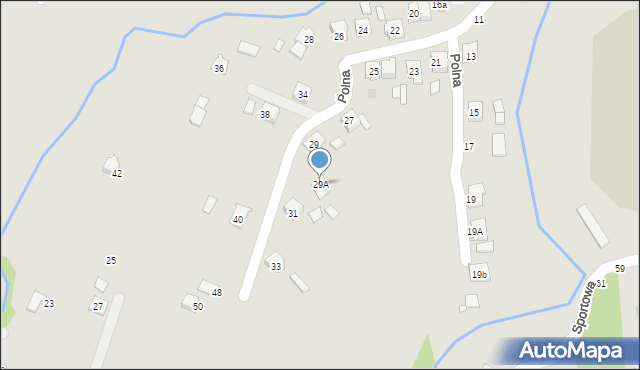 Sędziszów Małopolski, Polna, 29A, mapa Sędziszów Małopolski