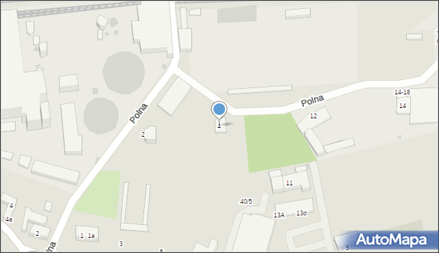 Siechnice, Polna, 4, mapa Siechnice