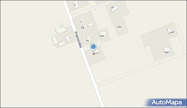 Sienno, Pomorska, 4B, mapa Sienno