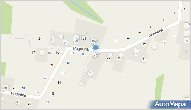 Siepraw, Pogodna, 27, mapa Siepraw