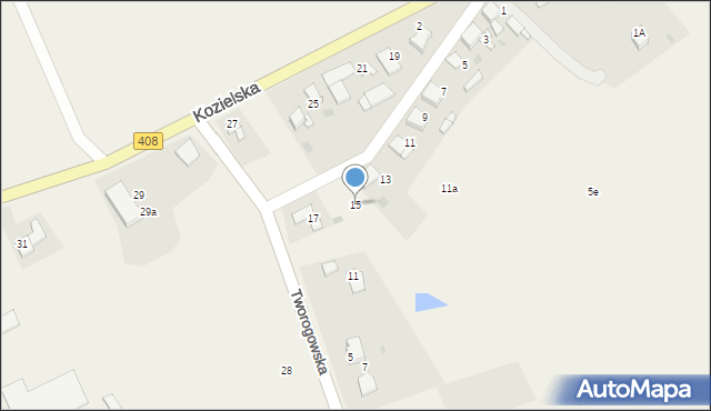 Sierakowice, Pocztowa, 15, mapa Sierakowice