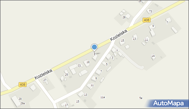 Sierakowice, Pocztowa, 2, mapa Sierakowice