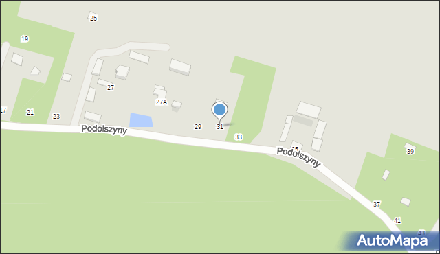 Skaryszew, Podolszyny, 31, mapa Skaryszew