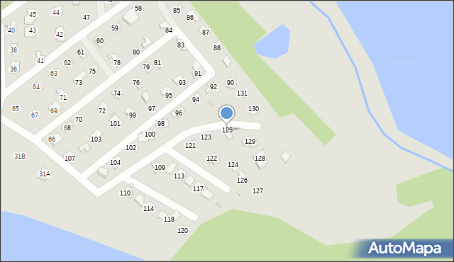 Skoki, Polna, 125, mapa Skoki
