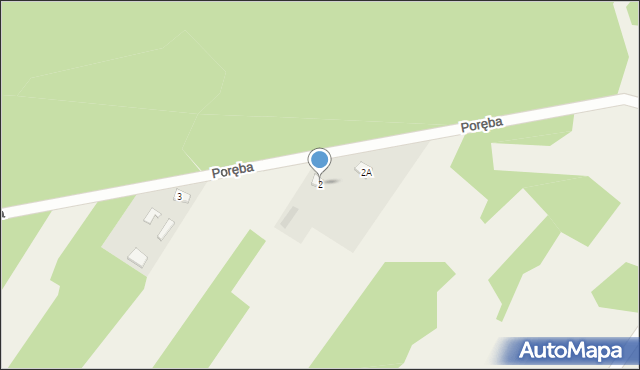 Skórnice, Poręba, 2, mapa Skórnice