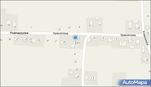 Smardzowice, Podmaszycka, 4, mapa Smardzowice