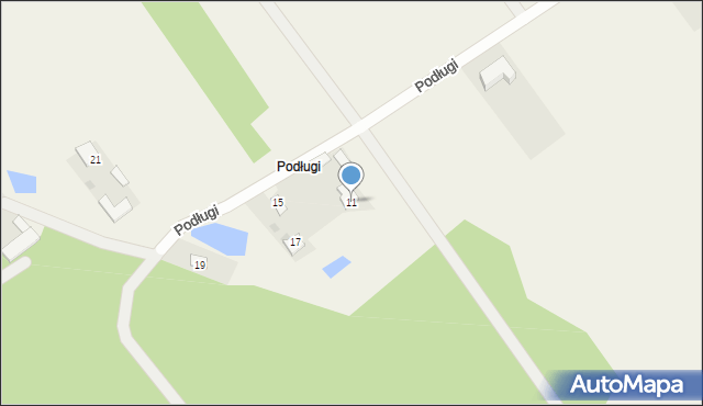 Sobolew, Podługi, 11, mapa Sobolew