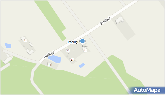 Sobolew, Podługi, 13, mapa Sobolew