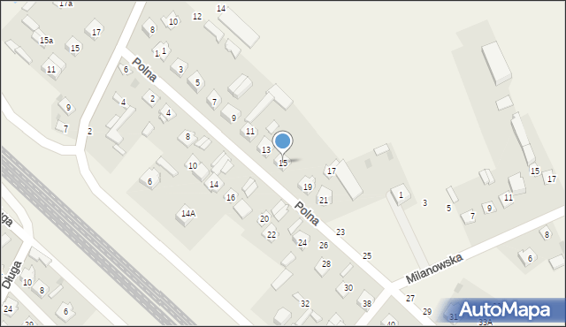 Sobolew, Polna, 15, mapa Sobolew