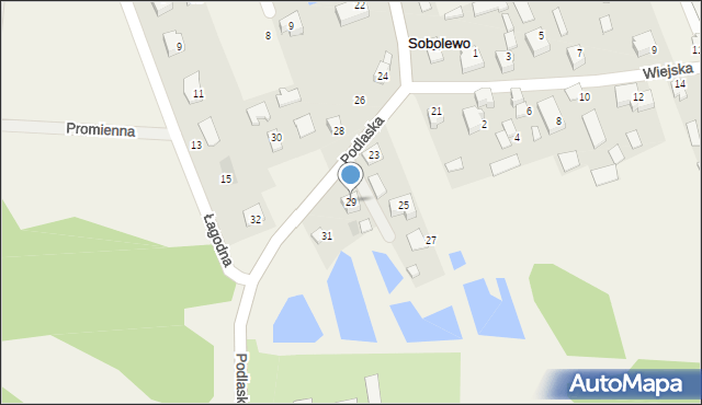 Sobolewo, Podlaska, 29, mapa Sobolewo