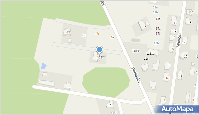 Sobolewo, Podlaska, 4/11, mapa Sobolewo