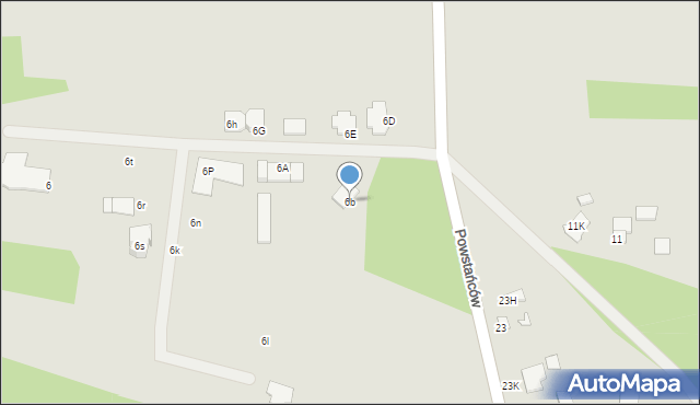 Solec Kujawski, Powstańców, 6b, mapa Solec Kujawski