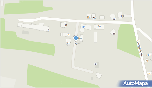 Solec Kujawski, Powstańców, 6k, mapa Solec Kujawski