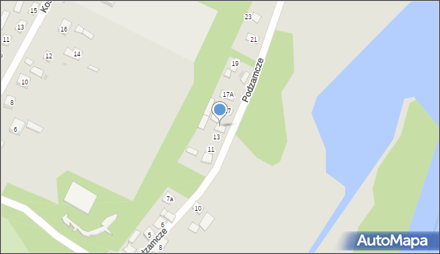 Solec nad Wisłą, Podzamcze, 15, mapa Solec nad Wisłą