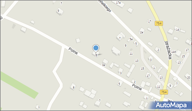 Solec nad Wisłą, Polna, 6, mapa Solec nad Wisłą