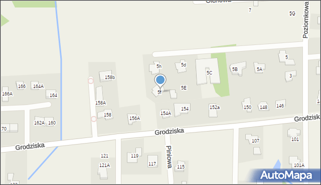 Stara Wieś, Poziomkowa, 5f, mapa Stara Wieś