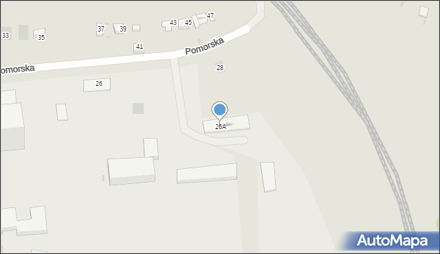 Starogard Gdański, Pomorska, 26A, mapa Starogard Gdański