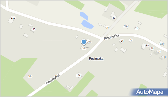 Staszów, Pocieszka, 16b, mapa Staszów