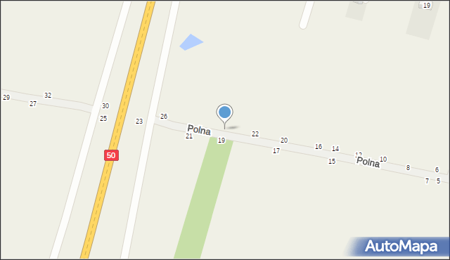 Stojadła, Polna, 24, mapa Stojadła