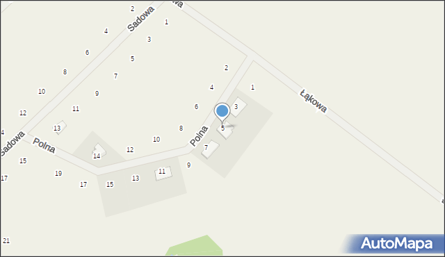 Stronno, Polna, 5, mapa Stronno