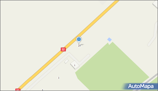 Strykowo, Poznańska, 1A, mapa Strykowo