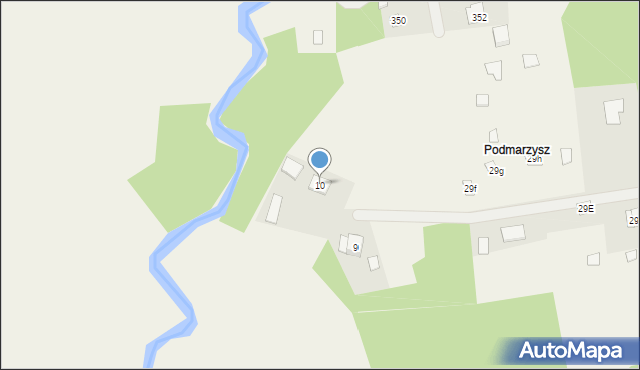 Suków, Podmarzysz, 10, mapa Suków