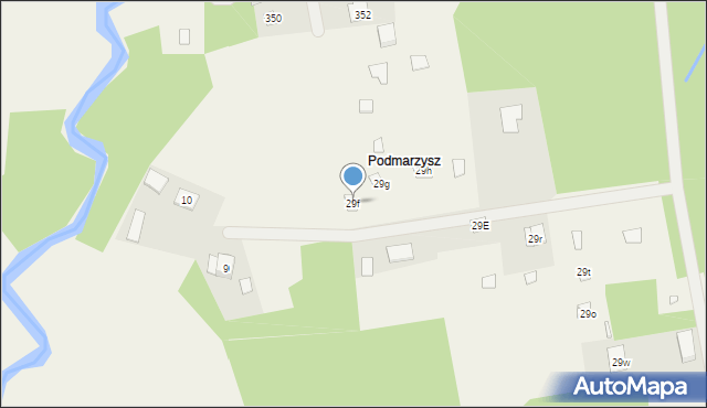 Suków, Podmarzysz, 29f, mapa Suków