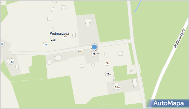 Suków, Podmarzysz, 29r, mapa Suków