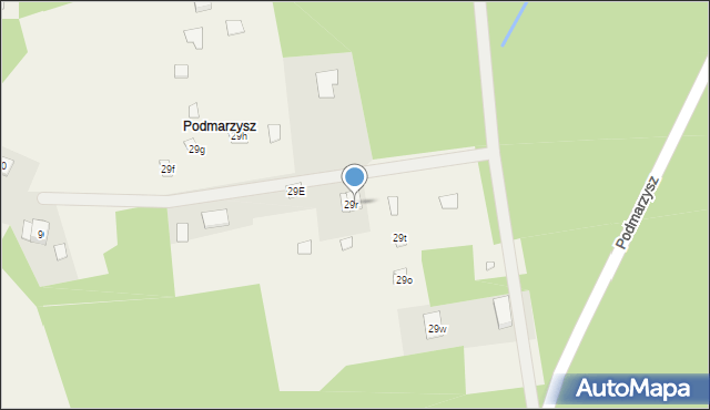 Suków, Podmarzysz, 29u, mapa Suków