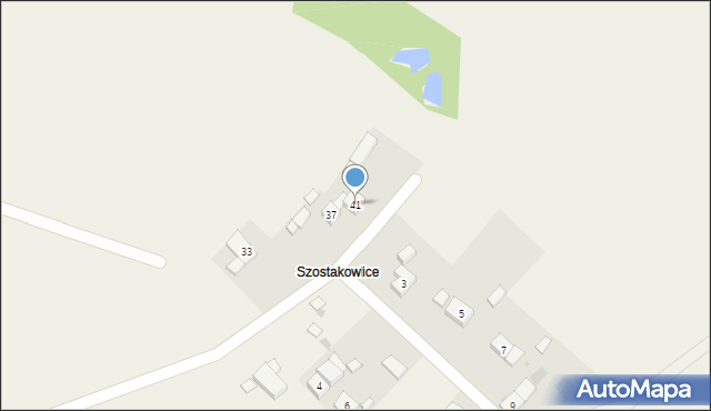 Sulęcin, Pogodna, 41, mapa Sulęcin