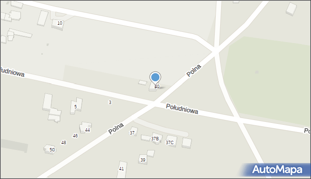 Sulejów, Polna, 42, mapa Sulejów