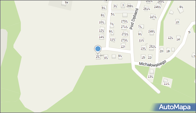 Sulistrowiczki, Pod Lasem, 2/L, mapa Sulistrowiczki