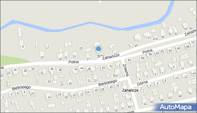 Suwałki, Polna, 29, mapa Suwałk