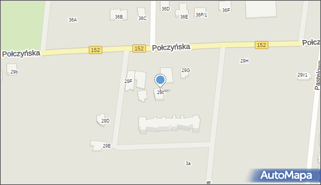 Świdwin, Połczyńska, 29c, mapa Świdwin