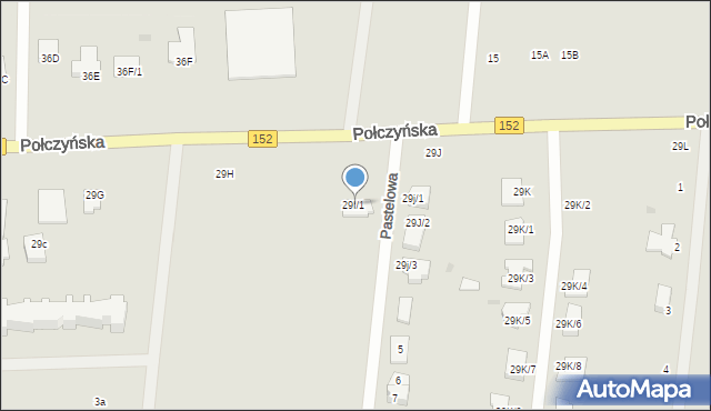 Świdwin, Połczyńska, 29I/1, mapa Świdwin