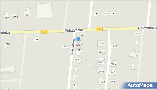 Świdwin, Połczyńska, 29j/1, mapa Świdwin